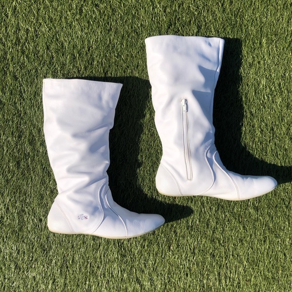 White Lacoste boot - Picture 2 of 8